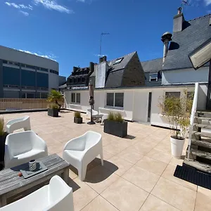 Coeur De Ideal Place Confortable Cosy Terrasse Hyper Centre Concarneau